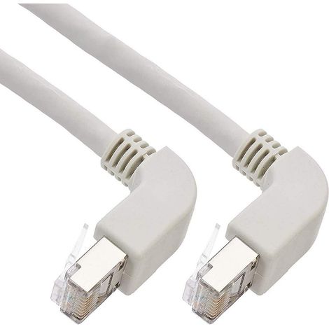 Patchkabel RJ45 Cat.6a S/FTP Verwendung:  Verbinden einer Netzwerkkarte avec einem Switch oder Router