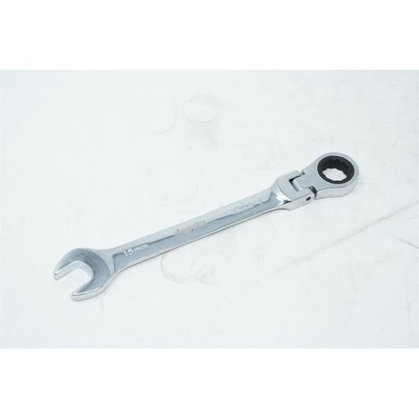 Dapetz ® Flexible Head Ratchet Spanner 15mm Combination Wrench Adjustable Ratchet Wrench for Car Repairing,Tightening,Fastening and Industrial Maintenance (1/5)
