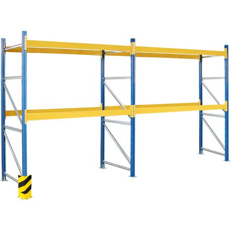 BRB Palettenregal für 18 Europaletten -BxTxH 5710x1100x3 mm (1/3)