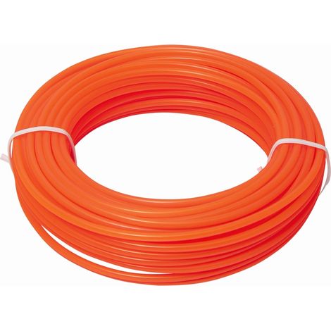 Fil nylon rond WERKA PRO Rouleau de 15 mètres Ø 2,4 mm