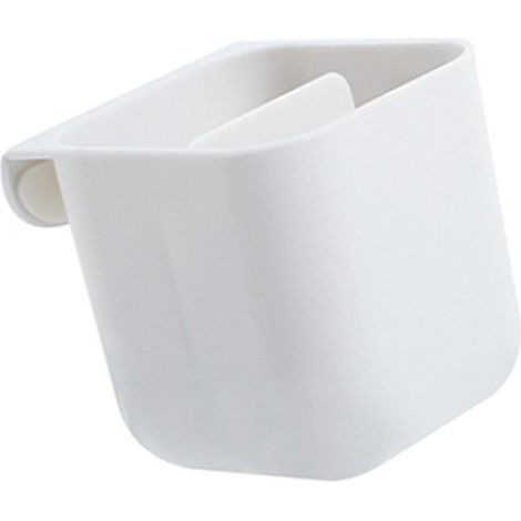 Boîte de rangement stylo écran adhésive PP multifonction pour bureau ou mur organisateur bureau et crayon blanc (1/5)