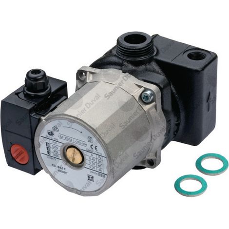 Saunier Duval – Pompe circulateur pour chaudière – Moteur THELIA30E – Filetage plomberie 1" – Entraxe 180mm – Tension 230V (1/2)