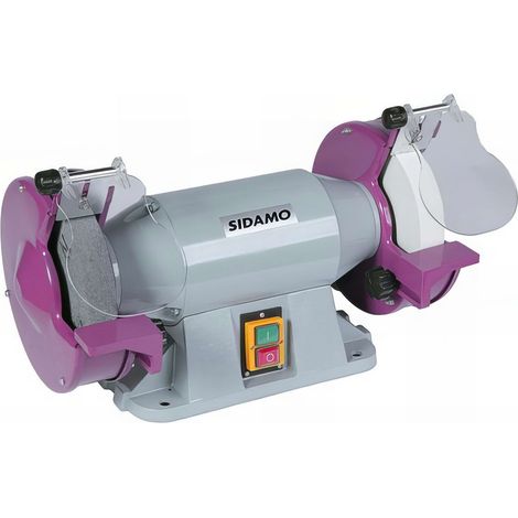 Tourets à meuler 900 W - 2 meules - TM 200 - SIDAMO