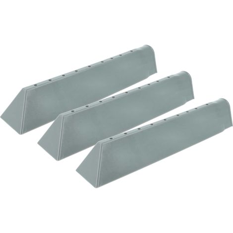 vhbw 3x Aletas tambor compatible con Samsung WFB1061GWXEO, WF-B1261GS/XEF, WF-B145AV/XEG, WF7604NAW/XEN lavadora