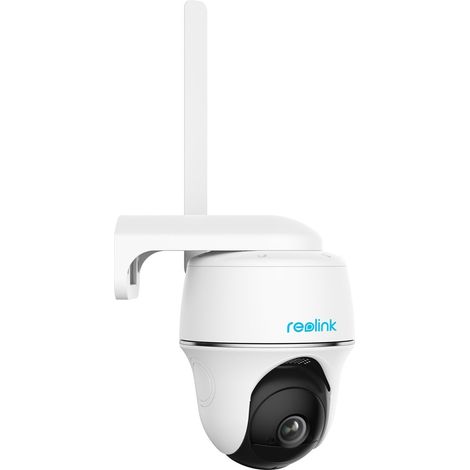 Reolink Telecamera a Batteria 4G LTE Esterno Senza Fili, Videocamere di Sorveglianza Batteria Solare,360° PTZ, Rilevamento Persone/Veicoli, Cloud, 2 Vie Audio, Go PT Plus+32G SD Card (1/5)