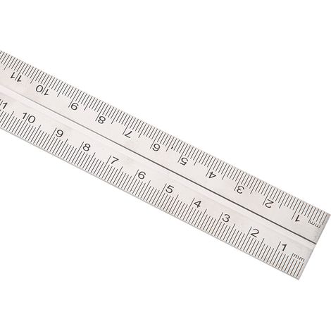Verstellbarer 300 mm (45/90 Grad) rechtwinkliger Lineal, multifunktionales Messwerkzeug mit Wasserwaage. (1/5)