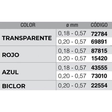 Colle - KALI KUNNAN - SOLID TRANSPARENT - 10 unités - Surfcasting - Mixte - 12,5m/2,5m (1/2)