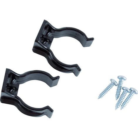 Mag-lite ASXD026L- Morsetti di supporto, per campeggio ed escursioni, 2 Pezzi,Colore Nero (1/3)