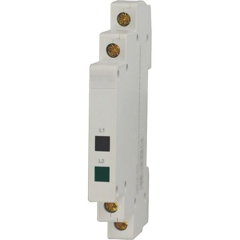 gloca 2-Phasen-LED-Kontrollleuchte für DIN-Schienen-Signalleuchte