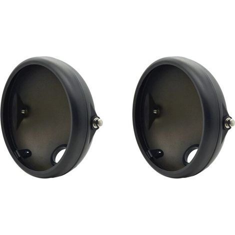 Il s'agit d'un support de montage adapté à deux phares LED de 7 pouces pour motos, applicable aux phares, aux couvercles de phares, aux supports de phares, etc. (1/4)