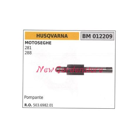 Pompante Pompa olio HUSQVARNA motore motosega 281 288 012209