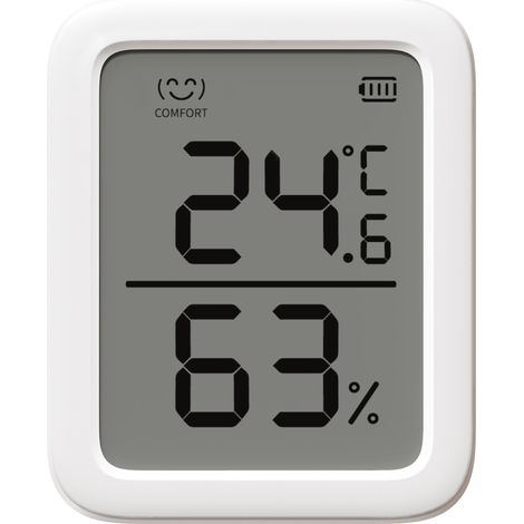 Thermometer SwitchBot w2301500 kabellos 3 Zoll Display (1/5)