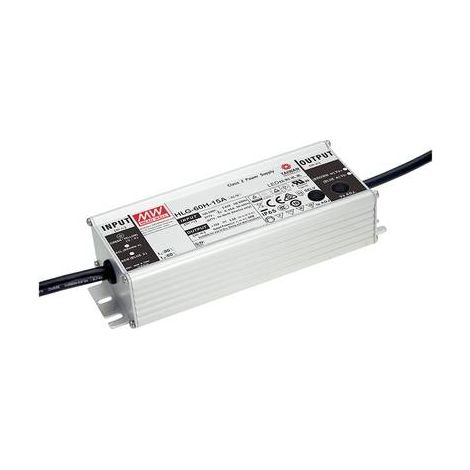 Alimentation LED Mean Well HLG-60H-24AB 60 W IP65 extérieur