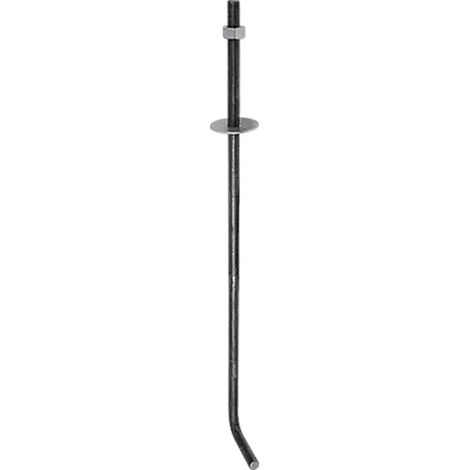 10 Ancrages De Toiture Non Peints Sk 450 - 450X12 mm - D-Work
