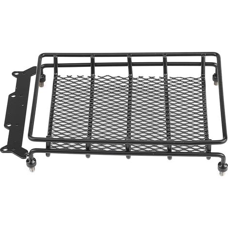 Porte-bagages de toit en acier, accessoire pour véhicule sur chenilles 1/10 RC (M (59 cm / 23,2 pouces)) (1/5)