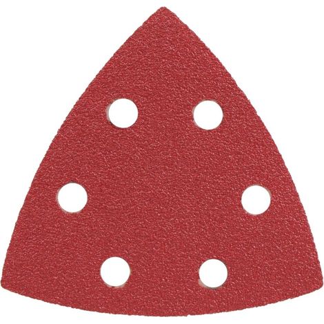 Feuille abrasive triangulaire - Radix - Pro - 93 x 93 x 93 mm - P80 Type 1 (50 pièces) (1/2)