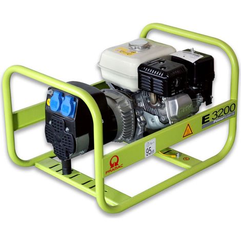 Générateur électrique essence de chantier HONDA Pramac E3200 2.60 Kw - -