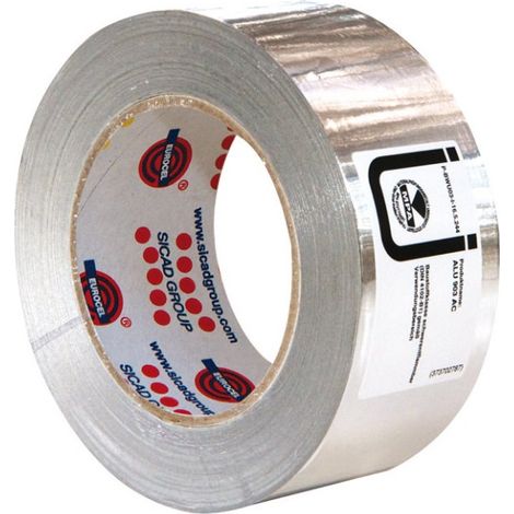 Eurocel HT 903 Cinta Adhesiva de Aluminio Plateada 50 mm (1/3)