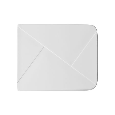 Abattant WC pour WC Dolomite Ebla 42,8 x 36 cm Abattant WC blanc avec charnie'res a' boucle en bois moule'