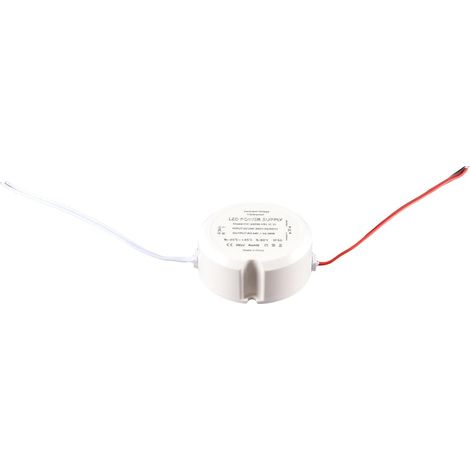 Transformateur 24 V 36 W 1,5 A, IP66, alimentation ronde 230 V à 24 V pour boîtiers encastrés, sans scintillement, sans bruit, adaptateur CA/CC. (1/5)