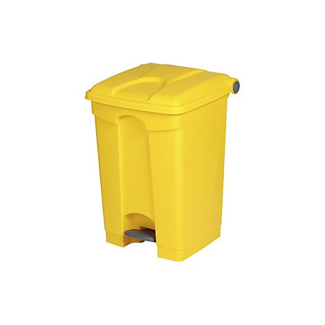 Pedal-/Tretabfallsammler  Volumen 45 l  BxHxT 410 x 600 x 400