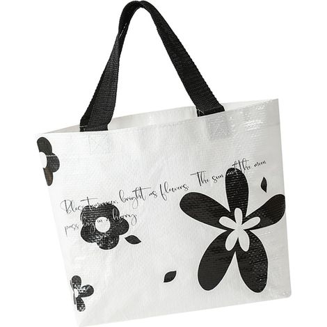 Reusable Shopping Bag with Wide Handles, Foldable, Large Capacity, for Shopping, Travel (1/5)
