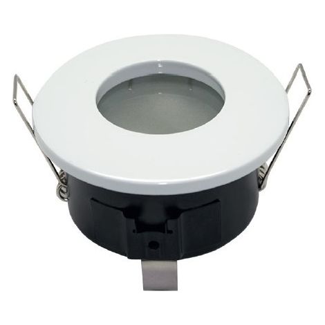 Socle etanche blanc pour GU10 ou MR16