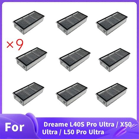 9-teiliges Filterset für L40S Pro Ultra / X50 Ultra / L50 Pro Ultra Staubsaugerzubehör Ersatzteile() (1/4)