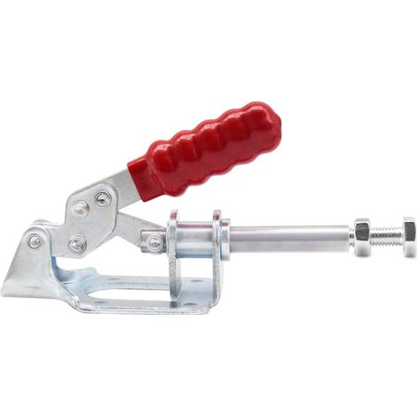 Pince à bascule réglable 136 kg Pince de soudage Push Pull Fixation rapide pour menuiserie, fonctionnement de machine (1/5)