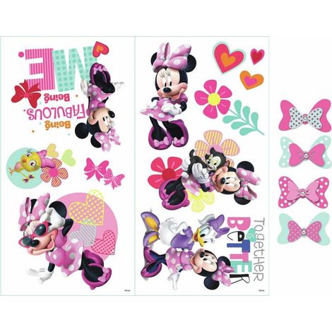 9 Stickers Minnie Mouse 3D Disney (1/3)