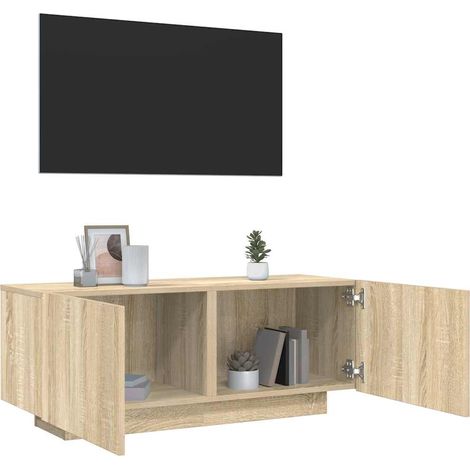 TV-Schrank Sonoma-Eiche 100x35x40 cm Holzwerkstoff