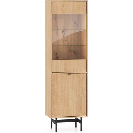 Vitrine 2 portes Nila Bois (1/5)