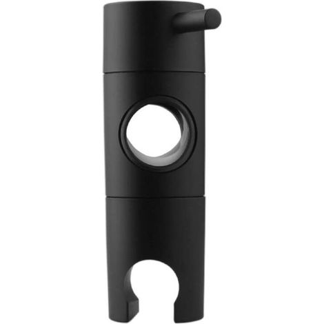 Supporto per soffione doccia Supporto per doccia NERO 25MM Nero (1/5)