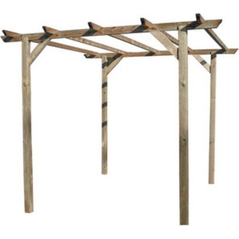 Pergola impregnata - cm 300x300x220h