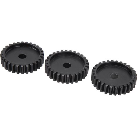 Pignon en acier noir M1.5, pignon de 8 mm, kit d'engrenages moteur à réduction de bruit pour voitures télécommandées proportionnelles 1/5, 1/8 et 1/10, 28 dents (1/5)