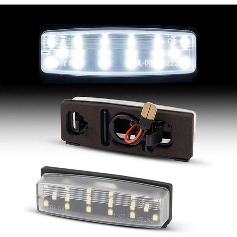 KIT LUCI TARGA A LED COMPATIBILE CON Mazda MX-5 III Tipo NC Anno 2005-2015, VETRO TRASPARENTE (1/5)