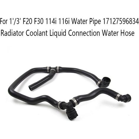 La durite de liquide de refroidissement de radiateur 17127596834 convient aux BMW Série 1/3 F20 F30 114i et 116i. (1/4)