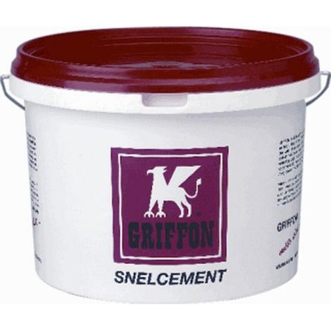 Gris griffon pot de ciment rapide a 12,5 kg (1/2)