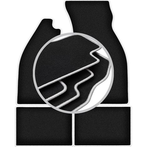 Tapis de sol Carlux argentés pour : Volkswagen Beetle 0 (1938-2003) (1/5)