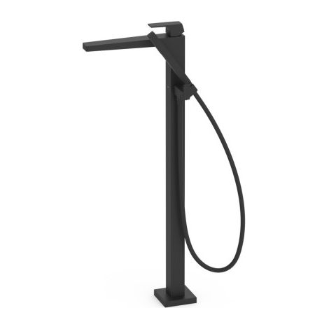 Mitigeur sur pied pour baignoire et douche BLACKMAT (noir mat) - TRES 20247001NM