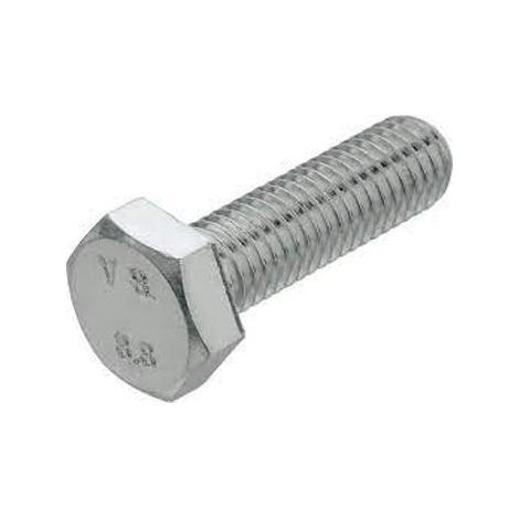 Bullone Vite acciaio 8.8 testa esagonale TE M20 x 70 mm. interamente filettato UNI 5739 DIN 933