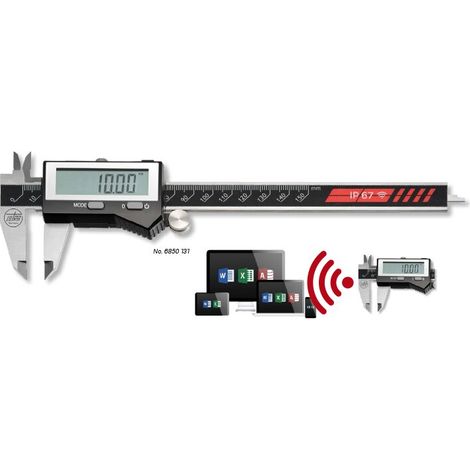 Digital Messschieber 150mm IP67 DIN 862 ULTRA active Bluetooth
