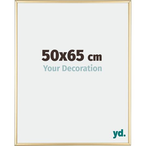 yd. - Cadre photo 50x65 - Or - Aluminium - Kent (1/5)