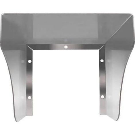 Cubierta de timbre de acero inoxidable, interruptor y enchufe de protección impermeables, 125 mm (1/4)