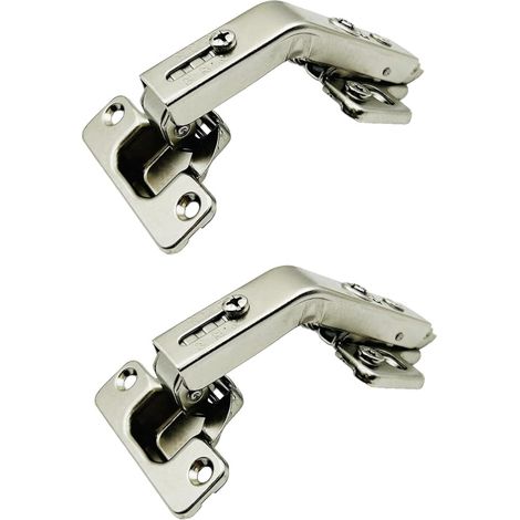 35 mm Charnière de Porte Pliante d'Angle pour Placard Cuisine Armoire Meuble Porte à Angle Combiné (1/3)