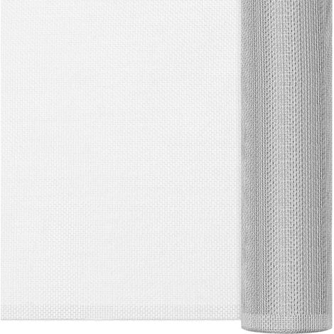 Mesh Screen Aluminium 112X500 cm Silver vidaXL