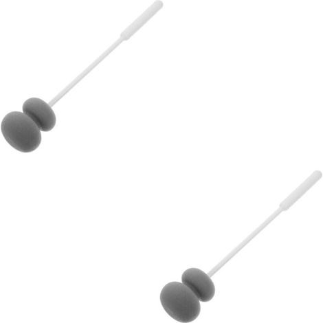 Brosse à bouteilles et gobelets – Lot de 2 goupillons longs en nylon résistant avec manche ergonomique, idéal pour biberons, pichets et bouteilles d’eau (1/4)