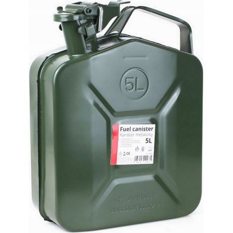 5-Liter-Metallkanister für Heizöl, Diesel, Benzin, Blechtank