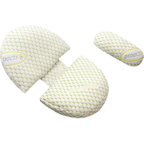 Oreiller de grossesse ergonomique, coussin de maternité ajustable et déhoussable (1/4)