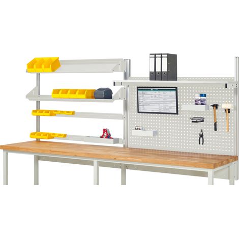 Rau System-Aufbau Komplettset 05, für Produktbreite 3000 mm, RAL7035/RAL7035 (1/2)